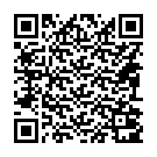 Código QR para número de teléfono +14092001147