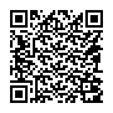 QR Code pour le numéro de téléphone +14092001148