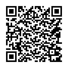 QR код за телефонен номер +14092001149