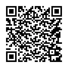 Código QR para número de teléfono +14092001159