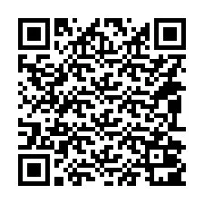 QR Code สำหรับหมายเลขโทรศัพท์ +14092001160