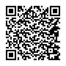 QR-code voor telefoonnummer +14092001167