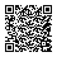 Kode QR untuk nomor Telepon +14092001179