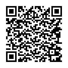 QR-koodi puhelinnumerolle +14092001182