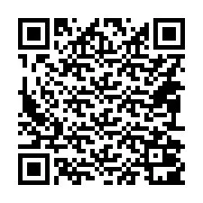 Código QR para número de teléfono +14092001187