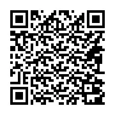 Codice QR per il numero di telefono +14092001197