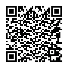 QR-код для номера телефона +14092001208