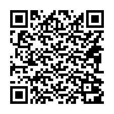 Kod QR dla numeru telefonu +14092001223