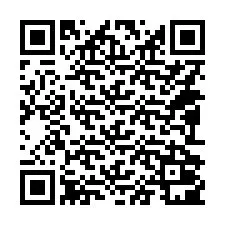 QR kód a telefonszámhoz +14092001228