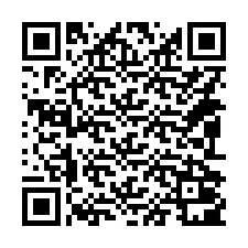 Kode QR untuk nomor Telepon +14092001231