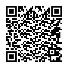 QR-код для номера телефона +14092001237