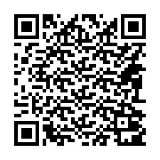 QR kód a telefonszámhoz +14092001257