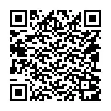 QR-Code für Telefonnummer +14092001268