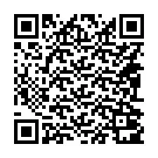 QR-Code für Telefonnummer +14092001276