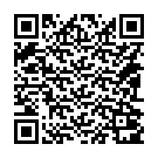 QR код за телефонен номер +14092001279