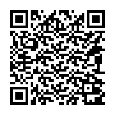 QR код за телефонен номер +14092001280