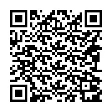 Codice QR per il numero di telefono +14092001282