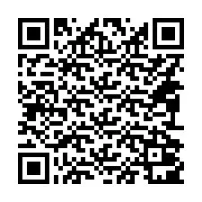 QR-код для номера телефона +14092001283