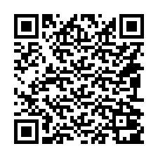 QR Code สำหรับหมายเลขโทรศัพท์ +14092001284