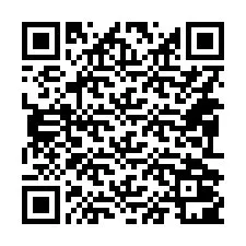 QR код за телефонен номер +14092001337