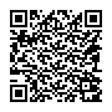 QR код за телефонен номер +14092001608