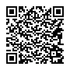 QR код за телефонен номер +14092001707