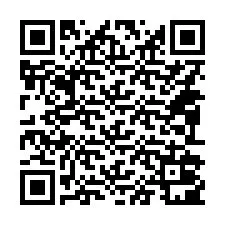 Código QR para número de teléfono +14092001833