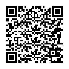 QR-kood telefoninumbri jaoks +14092001854