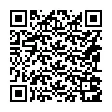 Kode QR untuk nomor Telepon +14092001865