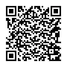 QR-код для номера телефона +14092001920