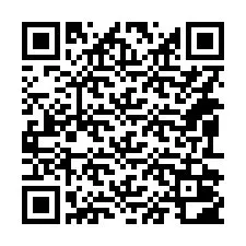 電話番号のQRコード +14092002055