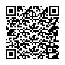 QR код за телефонен номер +14092002056