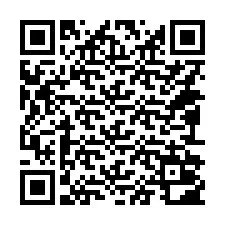 QR kód a telefonszámhoz +14092002488