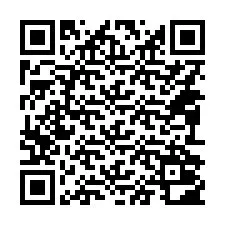 QR-code voor telefoonnummer +14092002643