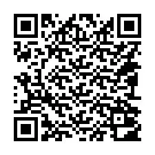 QR-код для номера телефона +14092002688