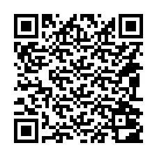 電話番号のQRコード +14092002760