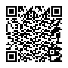 QR-koodi puhelinnumerolle +14092002945