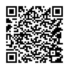 Kod QR dla numeru telefonu +14092002979