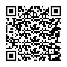 QR код за телефонен номер +14092003005