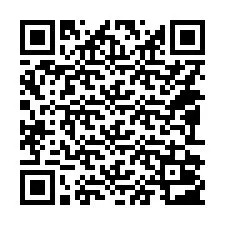 QR-код для номера телефона +14092003028