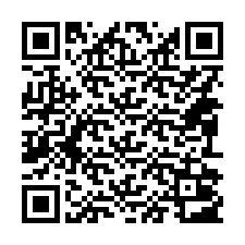 QR-code voor telefoonnummer +14092003047