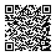 QR-код для номера телефона +14092003170