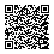 QR-kood telefoninumbri jaoks +14092003198