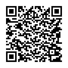 QR код за телефонен номер +14092003354