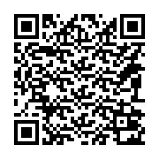 Codice QR per il numero di telefono +14092022001