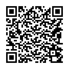 Código QR para número de telefone +14092050595