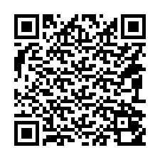 Kod QR dla numeru telefonu +14092050600