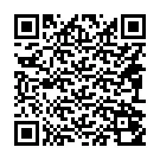 QR-code voor telefoonnummer +14092050602