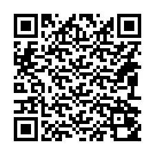 QR kód a telefonszámhoz +14092050605