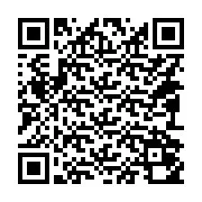 QR-Code für Telefonnummer +14092050608